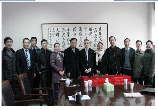 英国驻沪领事艾理来我院访问