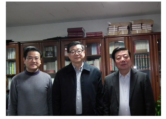 王伟光、武寅副院长分别会见陆勤毅院长一行