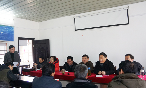 施立业率课题组赴岳西县独山村调研