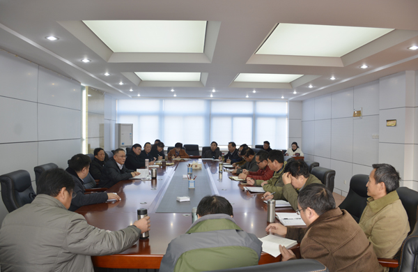 我院传达学习省委九届十四次全会精神