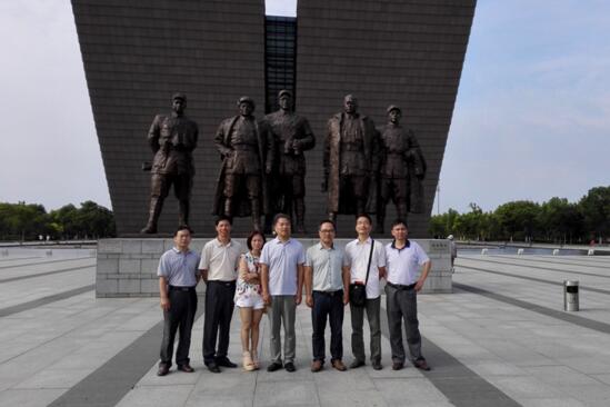 ​机关四支部赴合肥渡江战役纪念馆接受教育