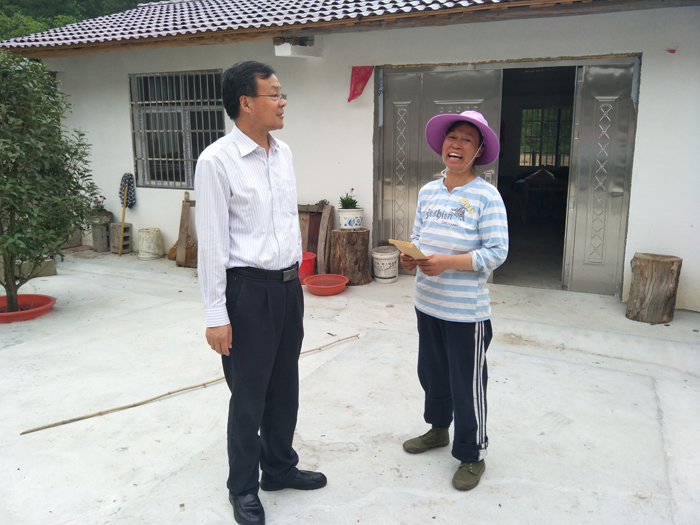 曾凡银率队赴岳西县开展驻村帮扶调研