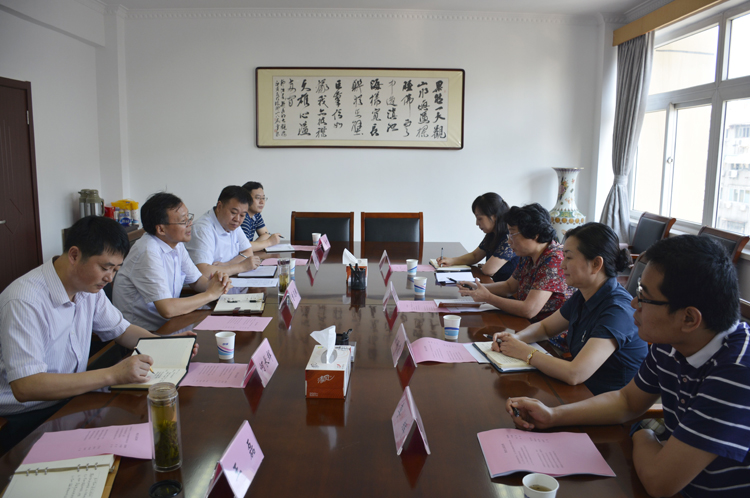 省九三学社领导来我院座谈交流