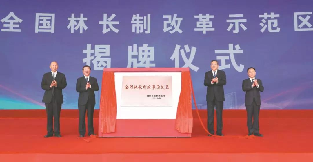 共建长三角区域林长制改革示范区
