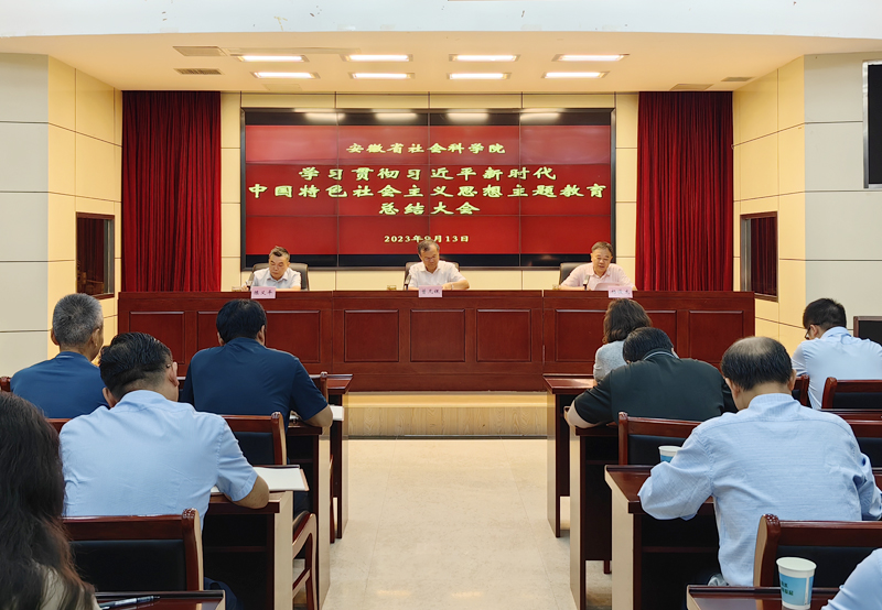 我院召开学习贯彻习近平新时代中国特色社会主义思想主题教育总结大会