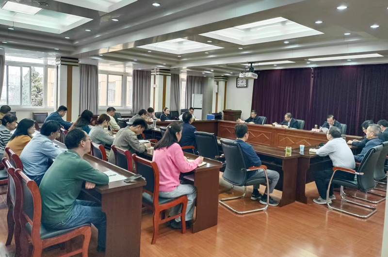 我院召开机关建设工作座谈会