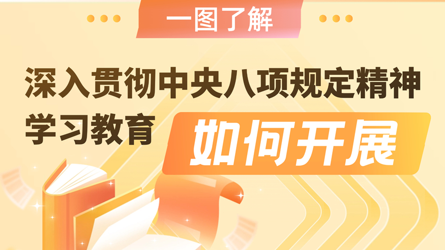 一图了解深入贯彻中央八项规定精神学习教育如何开展